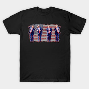 Trump Dance Pro Trump 2024 Trump President Maga 45 47 T-Shirt